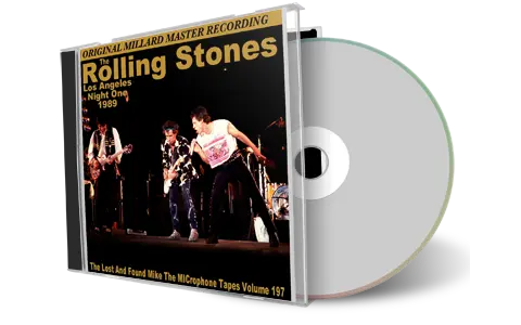 Front cover artwork of Rolling Stones 1989-10-18 CD Los Angeles Audience