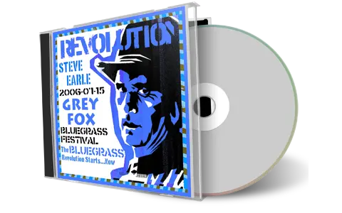 Front cover artwork of Steve Earle And The Bluegrass Dukes 2006-07-15 CD Grey Fox Bluegrass Festival Audience