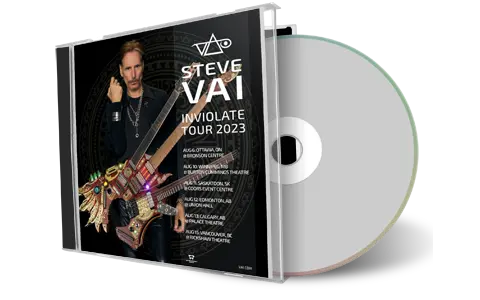 Front cover artwork of Steve Vai 2023-08-15 CD Vancouver Soundboard
