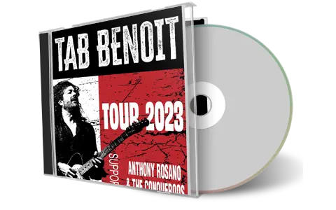 Front cover artwork of Tab Benoit 2023-07-11 CD Florence Audience