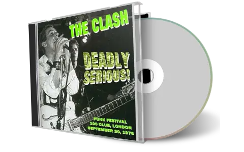 Front cover artwork of The Clash 1976-09-20 CD London Audience