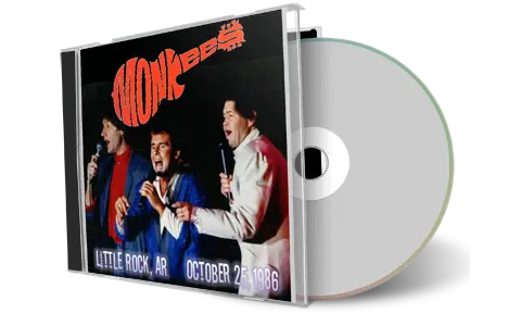 Front cover artwork of The Monkees 1986-10-25 CD Little Rock Soundboard