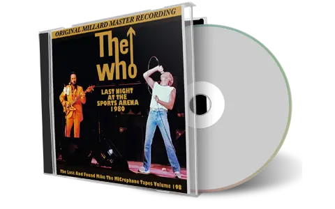 Front cover artwork of The Who 1980-06-28 CD Los Angeles Audience