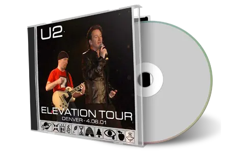 Front cover artwork of U2 2001-04-06 CD Denver Soundboard