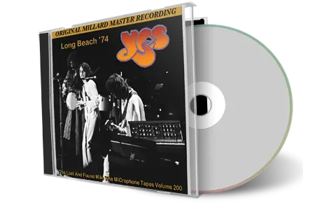 Front cover artwork of Yes 1974-03-19 CD Long Beach Audience