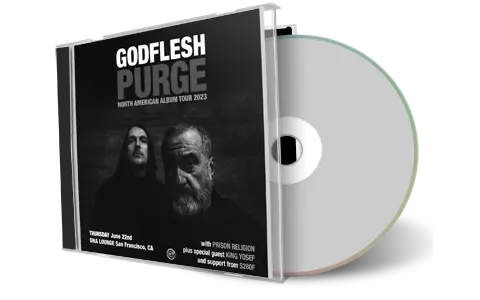 Front cover artwork of Godflesh 2023-06-22 CD San Francisco Audience