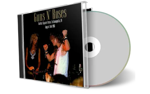 Front cover artwork of Guns N Roses 1988-08-02 CD Indianapolis Audience