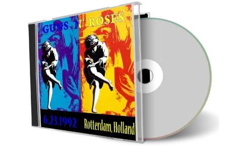 Front cover artwork of Guns N Roses 1992-06-23 CD Rotterdam Audience
