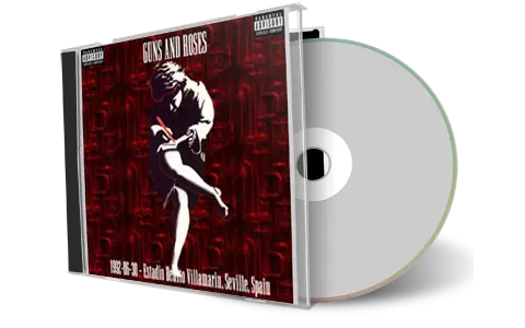 Front cover artwork of Guns N Roses 1992-06-30 CD Seville Audience