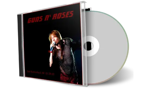 Front cover artwork of Guns N Roses 1992-07-29 CD East Rutherford Audience