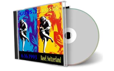 Front cover artwork of Guns N Roses 1993-06-16 CD Basel Audience