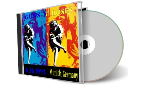 Front cover artwork of Guns N Roses 1993-06-26 CD Munich Audience