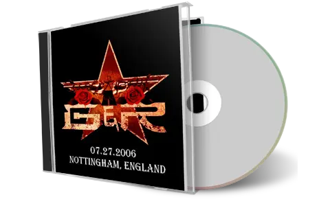 Front cover artwork of Guns N Roses 2006-07-27 CD Nottingham Audience
