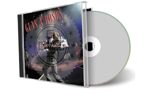 Front cover artwork of Guns N Roses 2006-12-01 CD Ames Audience