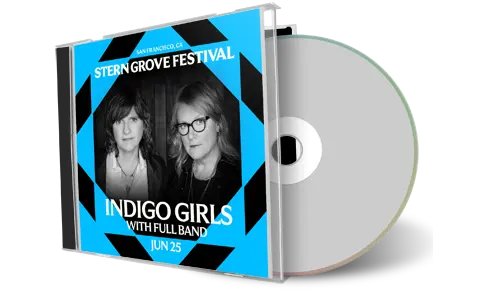 Front cover artwork of Indigo Girls 2023-06-26 CD San Francisco Audience