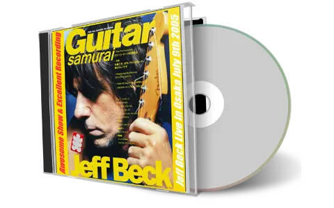 Front cover artwork of Jeff Beck 2009-07-09 CD Osaka Audience