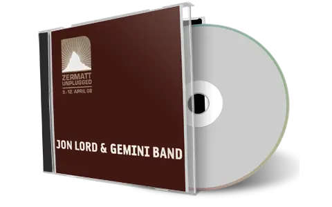 Front cover artwork of Jon Lord 2008-04-09 CD Zelt Audience
