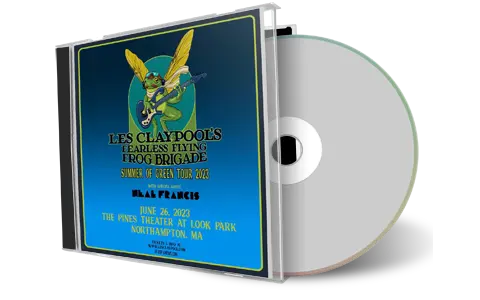 Front cover artwork of Les Claypools Fearless Flying Frog Brigade 2023-06-26 CD Northampton Audience