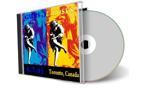 Front cover artwork of Live 1991-06-07 CD Toronto Audience