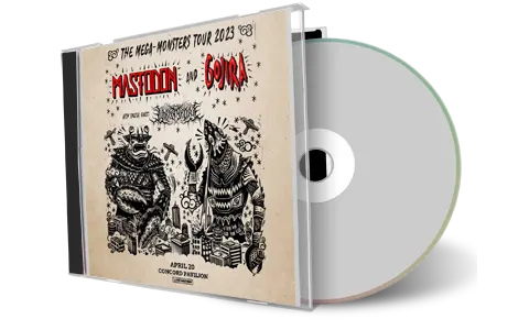 Front cover artwork of Mastodon 2023-04-20 CD Concord Audience