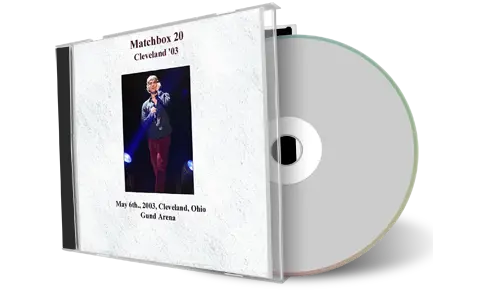 Front cover artwork of Matchbox Twenty 2003-05-06 CD Cleveland Audience
