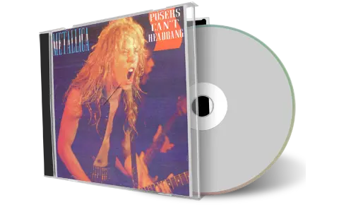 Front cover artwork of Metallica Compilation CD Posers Cant Headbang 1992 Audience