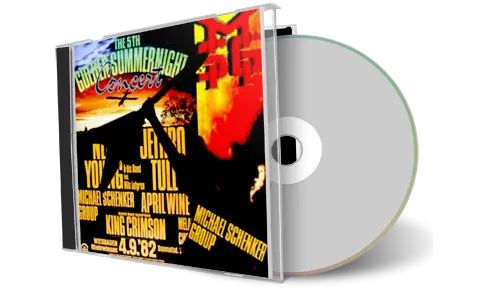 Front cover artwork of Michael Schenker Group 1982-09-04 CD Wiesbaden Audience