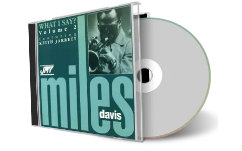 Front cover artwork of Miles Davis Compilation CD What I Say 1970 1971 Soundboard