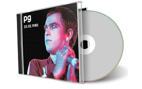 Front cover artwork of Peter Gabriel 1980-02-25 CD Sheffield Audience