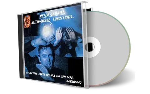 Front cover artwork of Peter Gabriel 1982-12-01 CD Milwaukee Audience