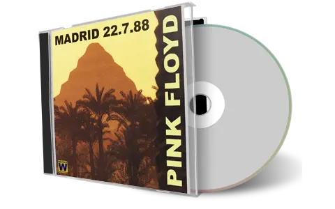 Front cover artwork of Pink Floyd 1988-07-22 CD Madrid Audience