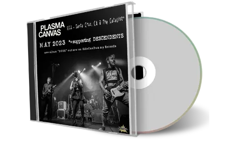 Front cover artwork of Plasma Canvas 2023-05-11 CD Santa Cruz Audience