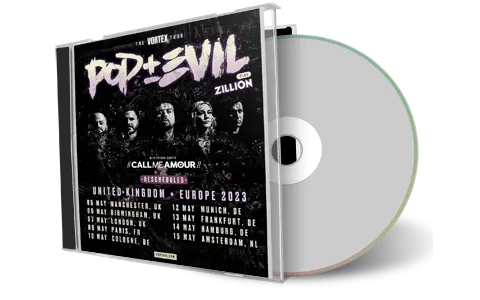 Front cover artwork of Pop Evil 2023-05-06 CD Birmingham Audience