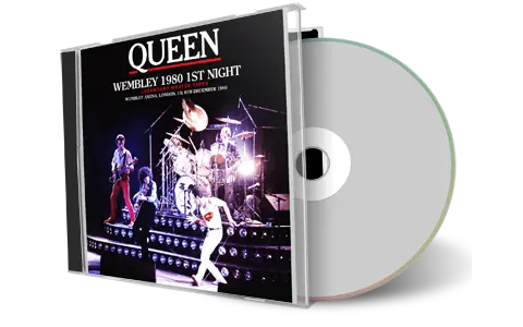 Front cover artwork of Queen 1980-12-08 CD London Audience