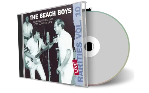 Front cover artwork of Beach Boys Compilation CD Dumb Angel Rarities Vol 10 Washington Dc 1967  Lost Concert 1964 Soundboard