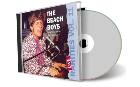 Front cover artwork of Beach Boys Compilation CD Dumb Angel Rarities Vol 11 London 1968 Soundboard