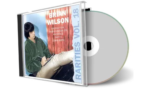 Front cover artwork of Beach Boys Compilation CD Dumb Angel Rarities Vol 18 Brian Wilson Production Participation Or Presence Part 3 1964 1965 Soundboard