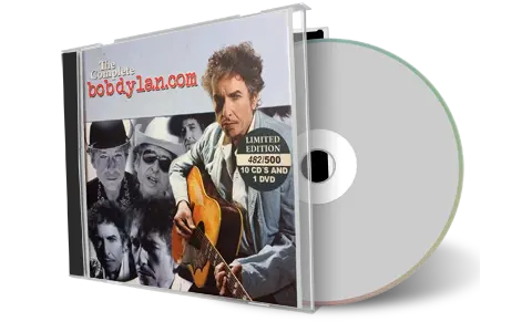 Front cover artwork of Bob Dylan Compilation CD The Complete Bobdylan.Com Audience