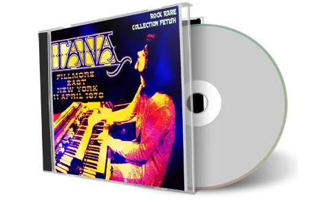 Front cover artwork of Carlos Santana 1970-04-11 CD New York City Audience