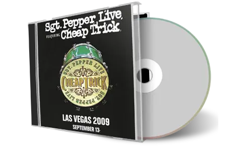Front cover artwork of Cheap Trick 2009-09-13 CD Las Vegas Audience
