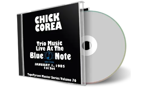 Front cover artwork of Chick Corea Trio 1985-01-05 CD New York City Audience