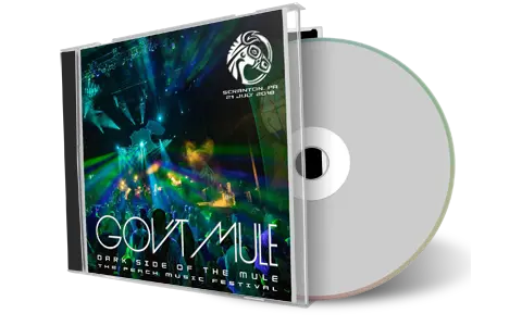 Front cover artwork of Govt Mule 2018-07-21 CD Scranton Audience