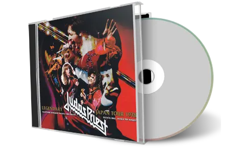 Front cover artwork of Judas Priest Compilation CD Legendary Japan 1978 Audience