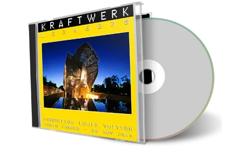 Front cover artwork of Kraftwerk 2014-11-09 CD Paris Audience