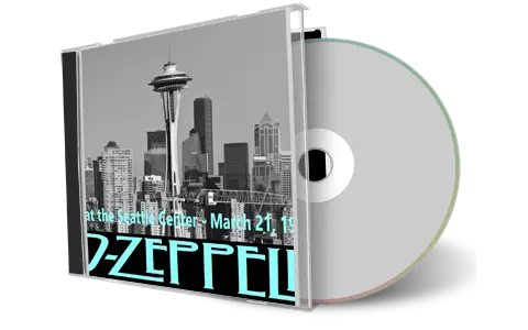 Front cover artwork of Led Zeppelin 1975-03-21 CD Seattle  Soundboard