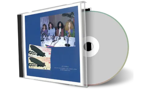 Front cover artwork of Led Zeppelin Compilation CD A Hard Rock Night 1971 Audience