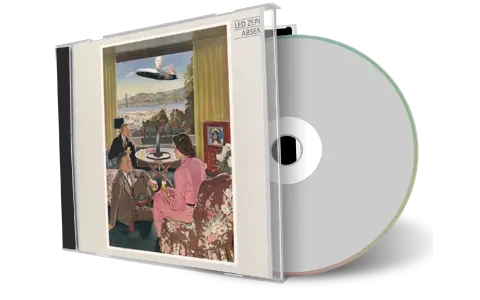 Front cover artwork of Led Zeppelin Compilation CD Absence 1977 Audience