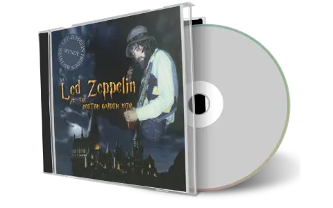 Front cover artwork of Led Zeppelin Compilation CD At The Boston Garden 1970 Audience