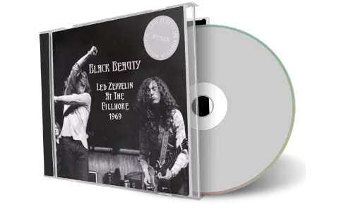 Front cover artwork of Led Zeppelin Compilation CD Black Beauty 1969 Audience