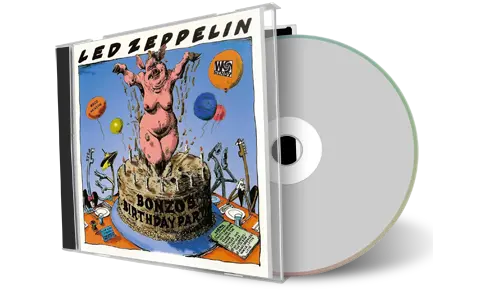 Front cover artwork of Led Zeppelin Compilation CD Bonzo'S Birthday Party 1973 Audience
